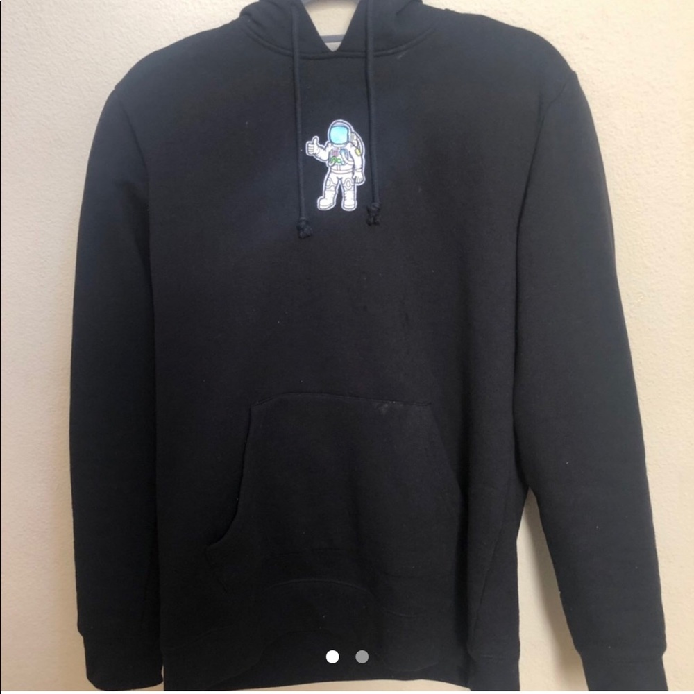 astronaut patch pacsun hoodie